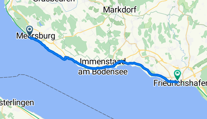 Baden-Württemberg nach Stadtbahnhof, Friedrichshafen