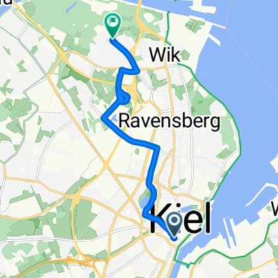 Holstenstraße, Kiel nach Kiel