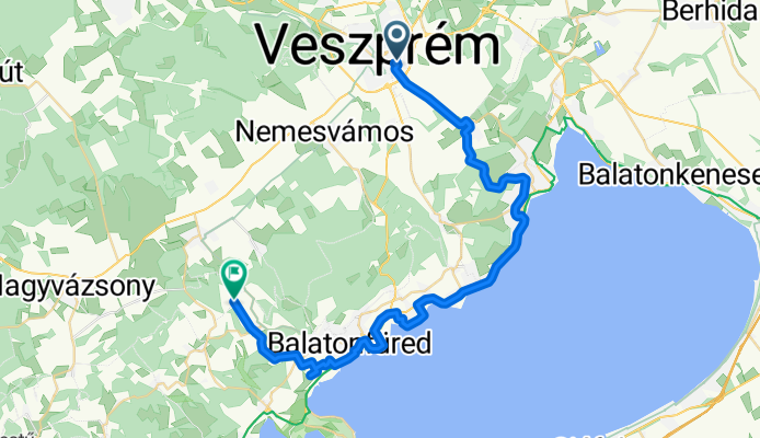 Gyöngyvirág utca, Veszprém - Balatonszőlős