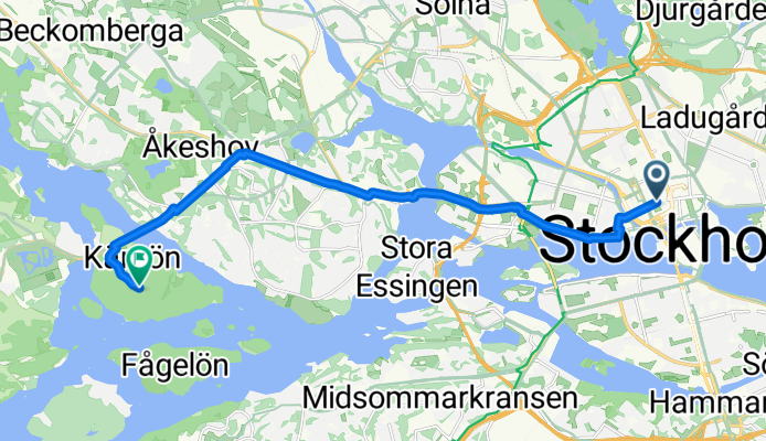 Route to Kärsön