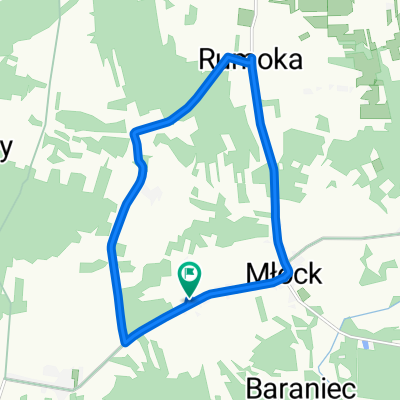 Młock-Kopacze, Ojrzeń do Młock-Kopacze, Ojrzeń