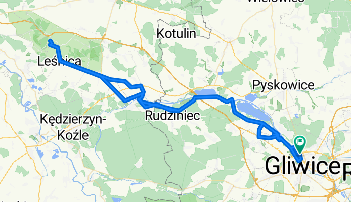 Dworska, Gliwice do Dworska, Gliwice