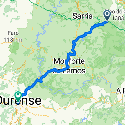 SDC 017 TRIACASTELA - OURENSE 102 km 2086 - 2597