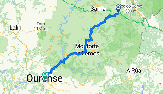 SDC 017 TRIACASTELA - OURENSE 102 km 2086 - 2597