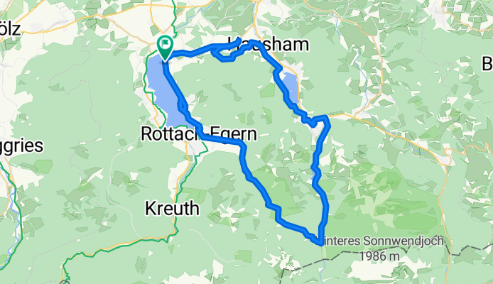 3 Seen Runde Tegernsee, Spitzingsee,  Schliersee