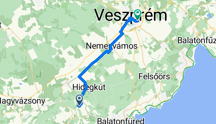 Balatonszőlős - Gyöngyvirág utca, Veszprém