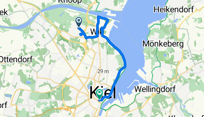 Projensdorfer Straße, Kiel nach Lange Reihe, Kiel