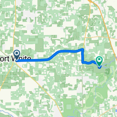 SW County Road 18, Fort White a SE Oleno Park Rd, Aguasaltas