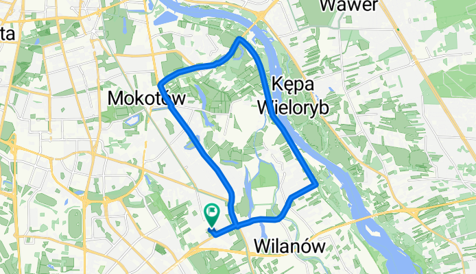 aleja Rzeczypospolitej, Warszawa do aleja Rzeczypospolitej, Warszawa