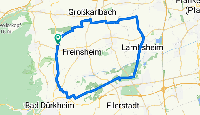 Dackenheimer Weg, Herxheim am Berg nach Dackenheimer Weg, Herxheim am Berg
