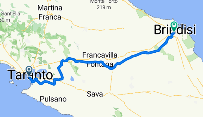 Taranto - Brindisi Francigena