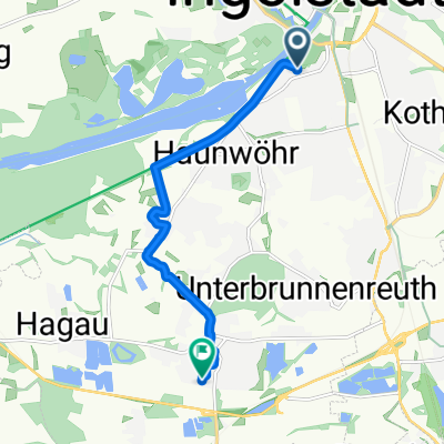 Rankestraße, Ingolstadt nach Vogelweidestraße, Ingolstadt