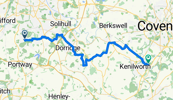 From Birmingham to Kenilworth