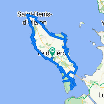 Tour de l'île d'Oléron en partant de Saint-Pierre-D'Oléron