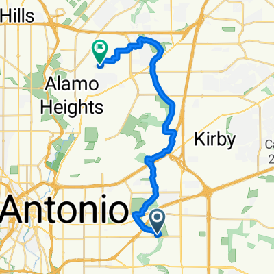 Eastern Triangle, San Antonio to E Nottingham Dr, San Antonio