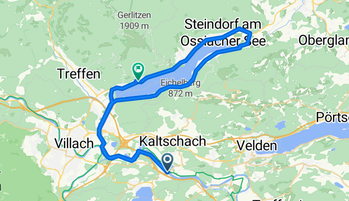 Von Wernberg bis Treffen am Ossiacher See