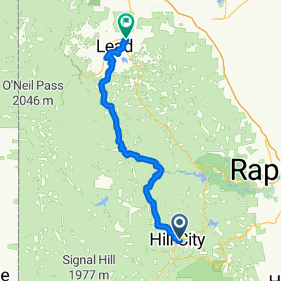 Mickelson Trail Day 5 Hill City to Deadwood