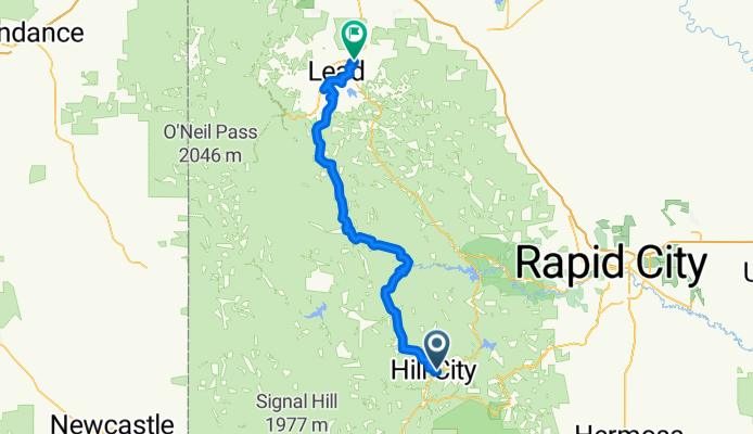 Mickelson Trail Day 5 Hill City to Deadwood