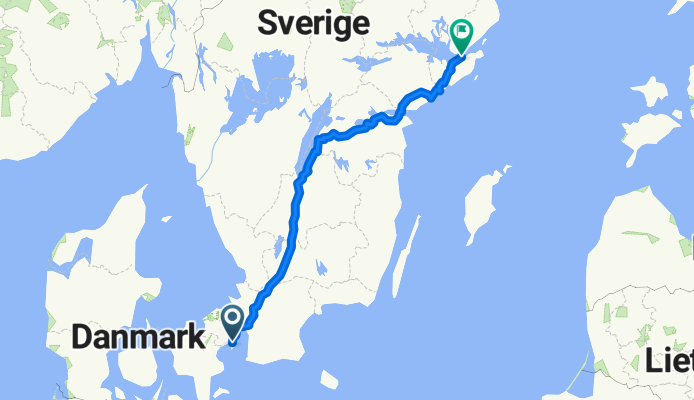 Stolemagerstien to Åsögatan