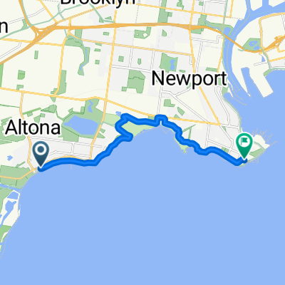 Esplanade, Altona to Morris St, Williamstown