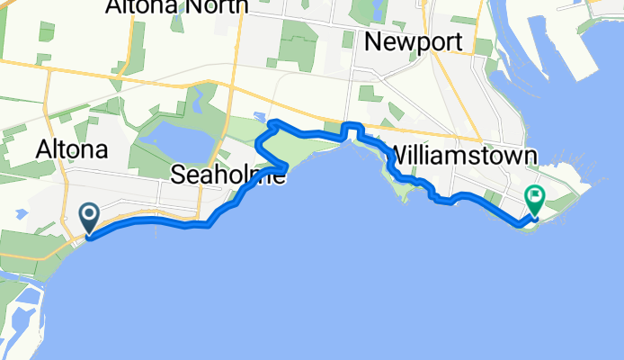 Esplanade, Altona to Morris St, Williamstown