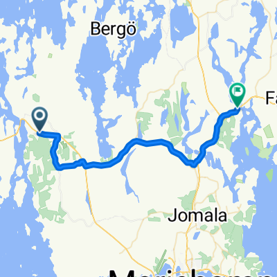 Mörbyvägen nach Sundsvägen
