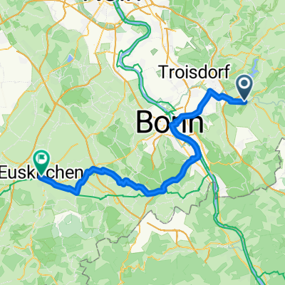 Wasserburgen-Route: Etappe 1a Bad Godesberg- Euskirchen