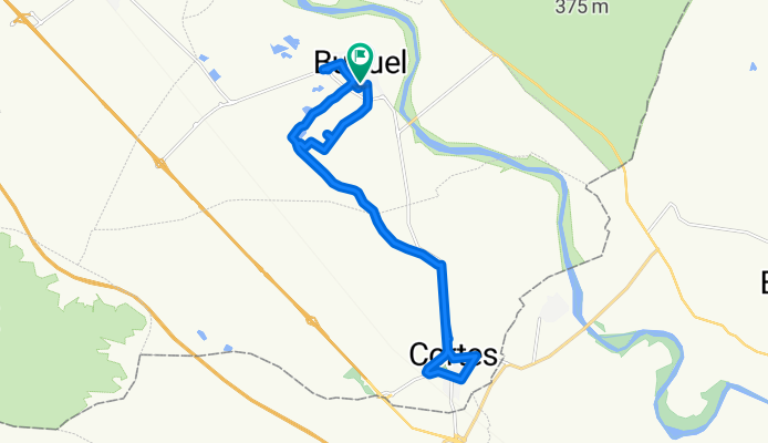 De Calle Cortes de Navarra a Calle Cortes de Navarra