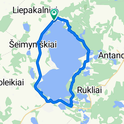 Pakrantės g., Alaušai to Pakrantės g., Šeimyniškiai