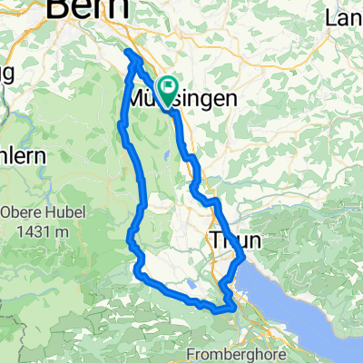 Muensigen-Belp-Wattenwil-Thun