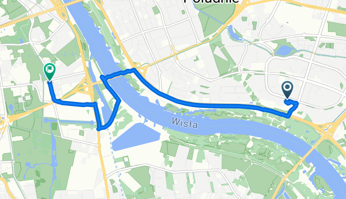 J Meissnera, Warszawa do Rozbrat, Warszawa