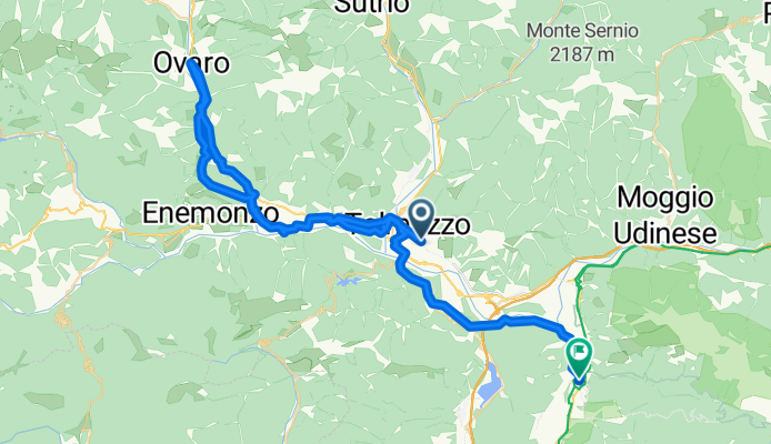 Via Giuseppe Marchi, Tolmezzo a Via del Campo, Venzone