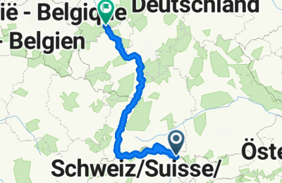 Route in der Bikemap App öffnen