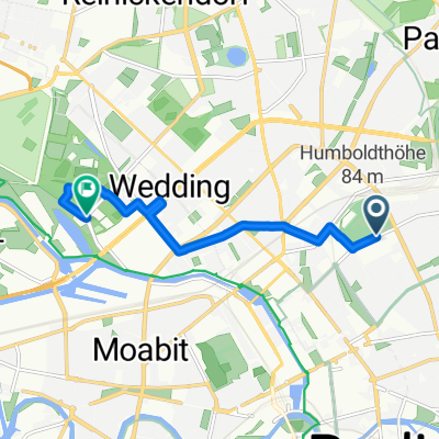 Route in Berlin