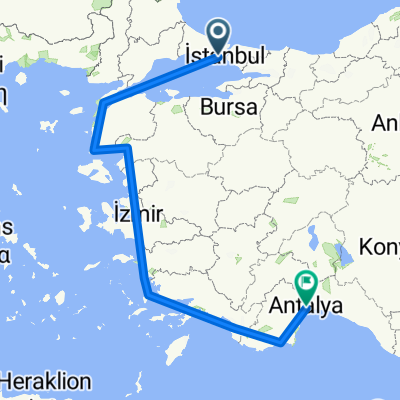 Von Bagcilar bis Antalya