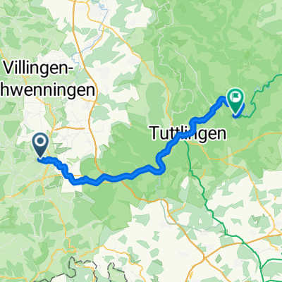 E1: Donaueschingen - Fridingen