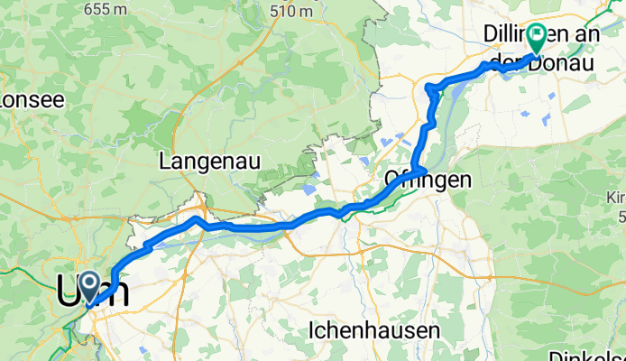 E5: Ulm - Dillingen