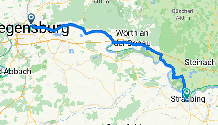 E10: Regensburg - Straubing