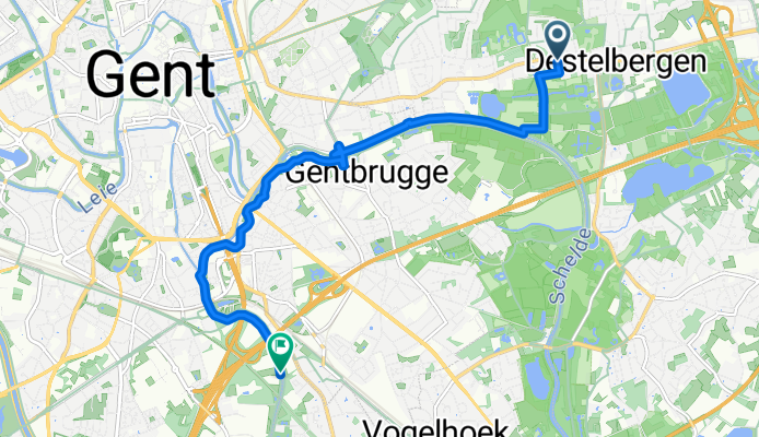 N445 naar Warmoezeniersweg