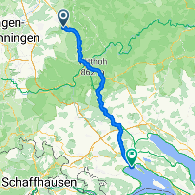 Karpfenstraße nach Radolfzell am Bodensee ZOB