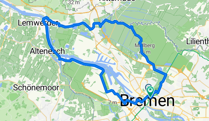 Bremen-Lemwerder-Vegesack-Bürgerpark-Bremen