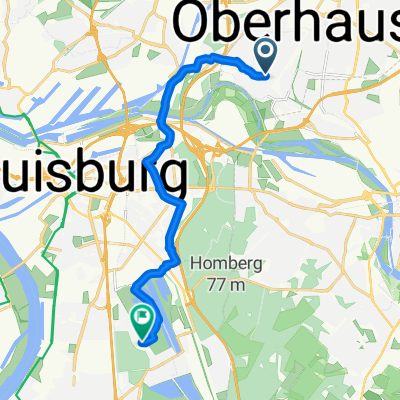 Kuhle nach Zu den Rehwiesen