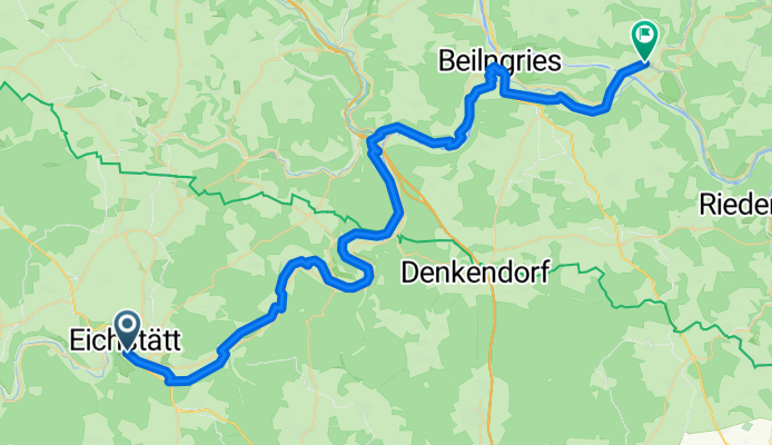 3. etape Eichstatt - Dietfurt an der Altmuhl