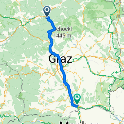 18 06  Bruck a d Mur bis Straß  105km, Radwege