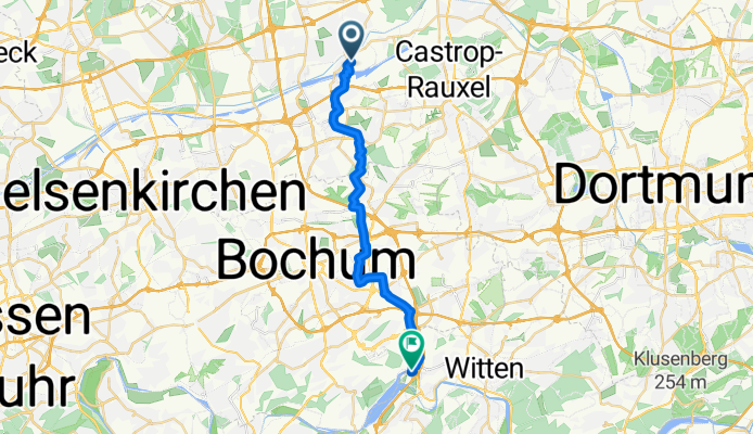 Emsring, Herne nach Querenburger Straße, Witten