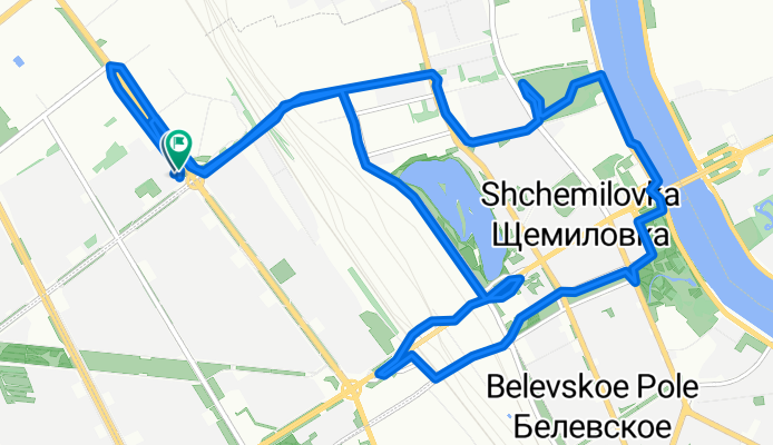 Софийская улица, Санкт-Петербург до Софийская улица, Санкт-Петербург