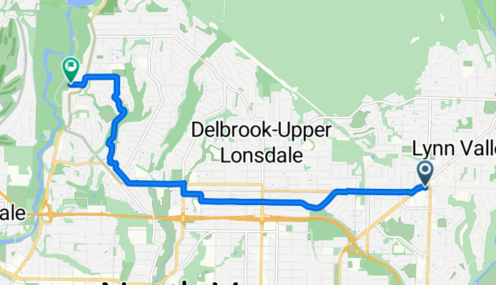 Lynn Valley Rd, North Vancouver to Patterdale Dr, North Vancouver