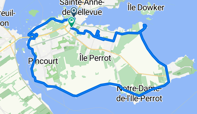 Grand Blvd, L'Île-Perrot to Grand Blvd, L'Île-Perrot