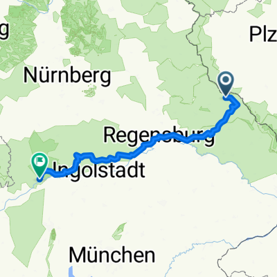 Jakobsweg Eschlkam - Donauwörth.