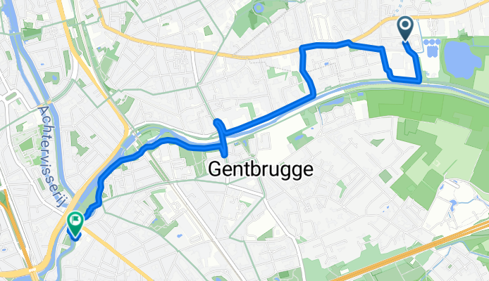 Panhuisstraat, Destelbergen naar Fransevaart, Gent